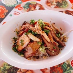 ก๋วยเตี๋ยวหลอดปูหมูแดง