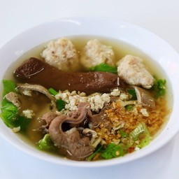 ต้มเลือดหมูธรรมดา หมู +เครื่องใน