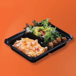 ข้าวไข่ข้นกุ้ง+มินิสลัด+มินิทานเล่น