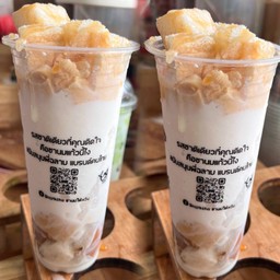 ปังเย็น นมสดคาราเมลปั่น