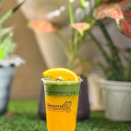 มัทฉะ น้ำส้มสด