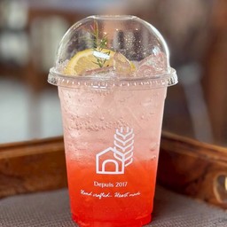 สตรอว์เบอร์รีโซดา Strawberry Soda