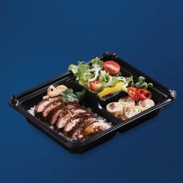 ข้าวหน้าเป็ดย่างสีฟ้า+มินิสลัด+มินิทานเล่น