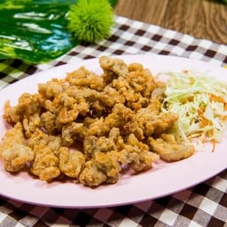 ไส้ตันทอดกระเทียม