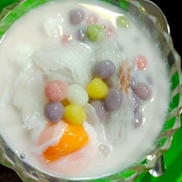 บัวลอยมะพร้าวอ่อน ใส่ไข่ #ทรงเครื่อง