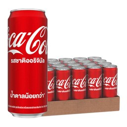 โค้ก น้ำตาลน้อยกว่า (กระป๋อง)