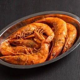 กุ้งถัง M (Shrimp) เสิร์ฟพร้อมซอสออริจินัล นำเข้าเครื่องเทศจากอเมริกา มากถึง 15 ชนิด