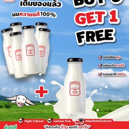 นมควาย 100% 6 ฟรี1
