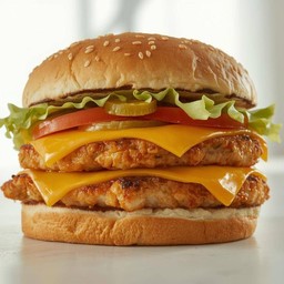 ดับเบิ้ลชีสเบอร์เกอร์ไก่