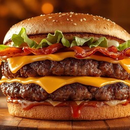 84แมคเบอร์เกอร์เนื้อ (ไทย-แองกัส)