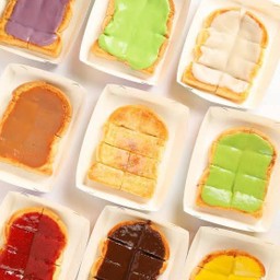 ปังแผ่น เนยนม