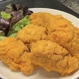 ไก่กรอบเกาหลีชีสสี่ไบท์ 6 ชิ้น