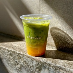 มัทฉะน้ำส้มแท้