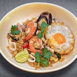 ข้าวผัดโบราณ เจ้าสมุทร