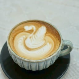 ลาเต้ร้อน