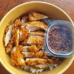 ข้าวหมูทอด & ไก่ทอด 💥STAR💥