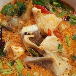 ต้มยำปลาทับทิม น้ำข้น