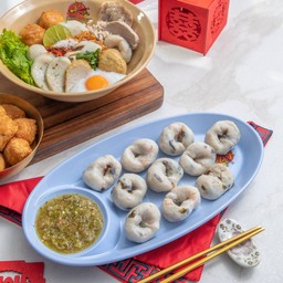 ลูกชิ้นทรงเครื่อง/บุ๋ม10ลูก (ลวกพร้อมทาน)