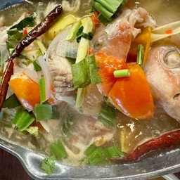 ต้มยำปลาทับทิม น้ำใส