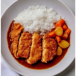 ข้าวแกงกะหรี่ญี่ปุ่น หมูทงคัตสึ