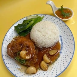 ข้าวไก่อบซอส