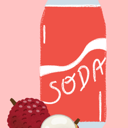 ลินจี่โซดา