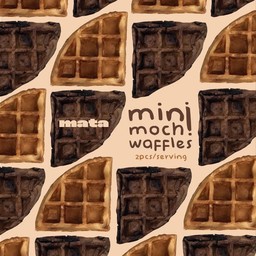 มินิโมจิวาฟเฟิล (เซ็ท2ชิ้น)