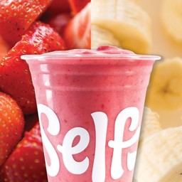 สตรอว์นาน่าปั่น Simply Strawnana Smoothie