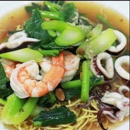 ราดหน้าหมี่กรอบ-ทะเล