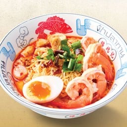 ก๋วยเตี๋ยวต้มยำกุ้งน้ำข้น