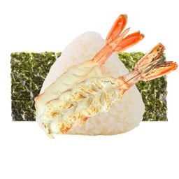โอนิกิริกุ้งหวาน (Akaebi Onigiri)
