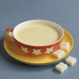 นมสด หวาน - ร้อน