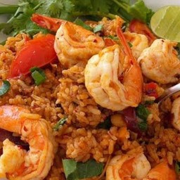 ข้าวผัดต้มยำกุ้ง