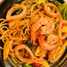 สปาเก็ตตี้ผัดขี้เมา