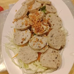 หมูยอห่อใบตองลวกจิ้ม