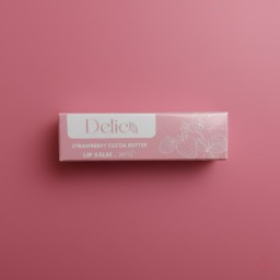Delico Strawberry Cocoa Butter Lip Balm- SPF15