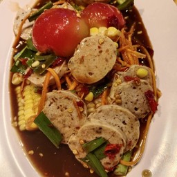 เหลาหมูยอ(ปลาร้า)