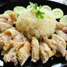 ข้าวมันไก่ต้ม