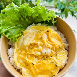 ข้าวไข่ข้นลาวา