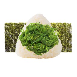 โอนิกิริยำสาหร่าย (Seaweed Salad Onigiri)