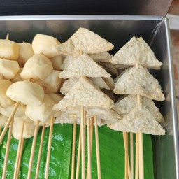 ฟองเต้าหู้ปูอัดย่างซอสหม่าล่า