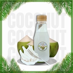 น้ำมะพร้าวสด 100% พร้อมเนื้อนุ่ม