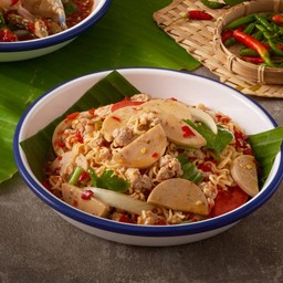 ยำมาม่าหมู