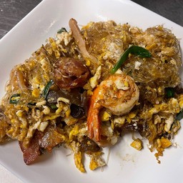 วุ้นเส้นผัดไข่รวม