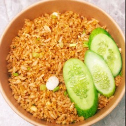 [ข้าวผัด] ข้าวผัดน้ำพริกนรก รุ่งเจริญ (เลือกได้)