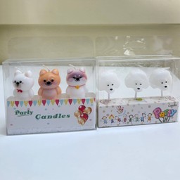 เทียนวันเกิดหมาน่ารัก