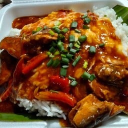 ข้าวไข่ข้นปลากระป๋อง