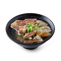 ซุปเนื้อตุ๋นน้ำใส สไตล์ฮ่องกง (ชาม)