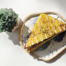 คล็อกมูสแฮมผักโขม