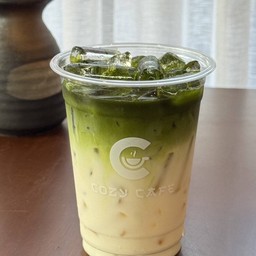 ชาเขียวมะพร้าวนมสด